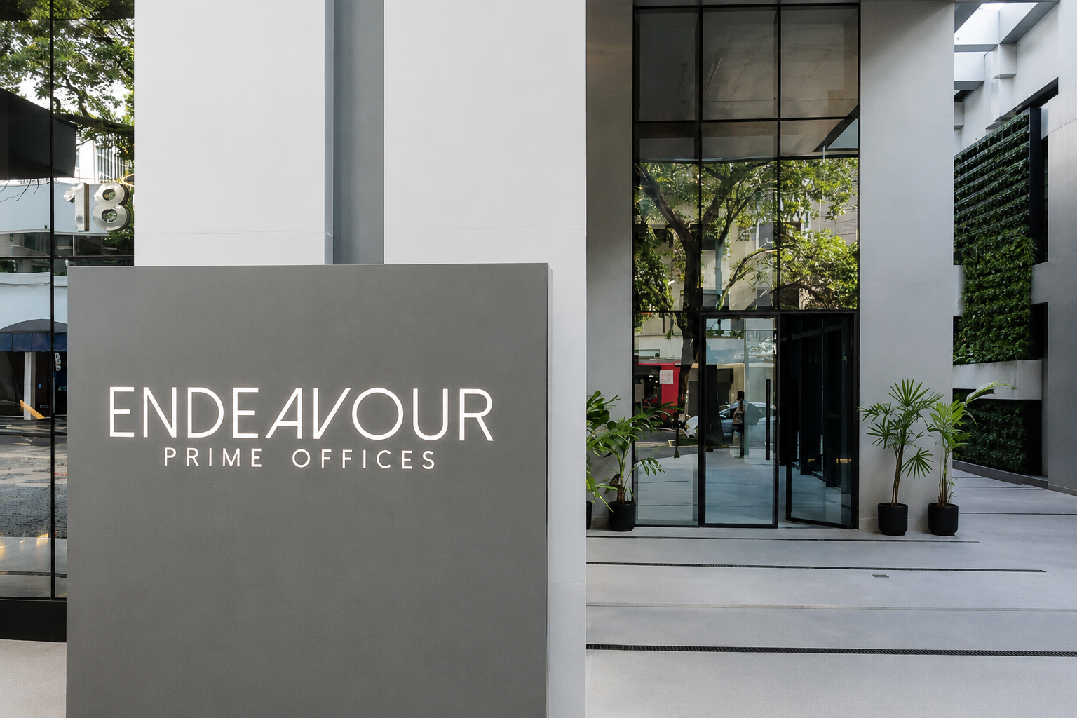 Fachada do Endeavour Prime Offices